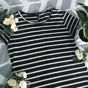 Black and white striped Forever 21 dress
